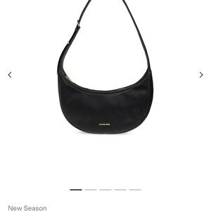 Michael Kors Suede Black Sling Bag